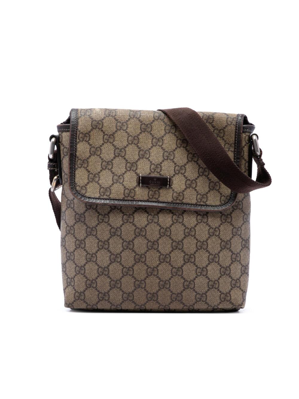 Gucci Gg Supreme Crossbody Pre-Loved #363012G48B